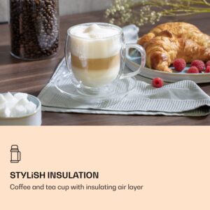 Feelino Pohár, Dvojstenný, Vysoko kvalitné borosilikátové sklo, 400 ml, Jedinečný