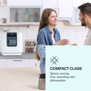 Klarstein Melville 3, umývačka riadu, na 3 súpravy riadu, energet. trieda F, voľne stojaca, bez inštalácie