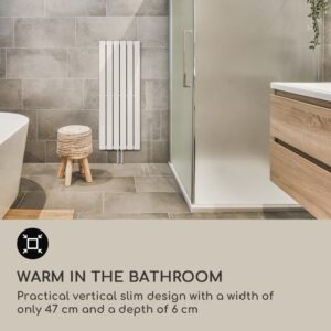 Blumfeldt Ontario, radiátor, 120 x 45, 485 W, inštalácia na stenu