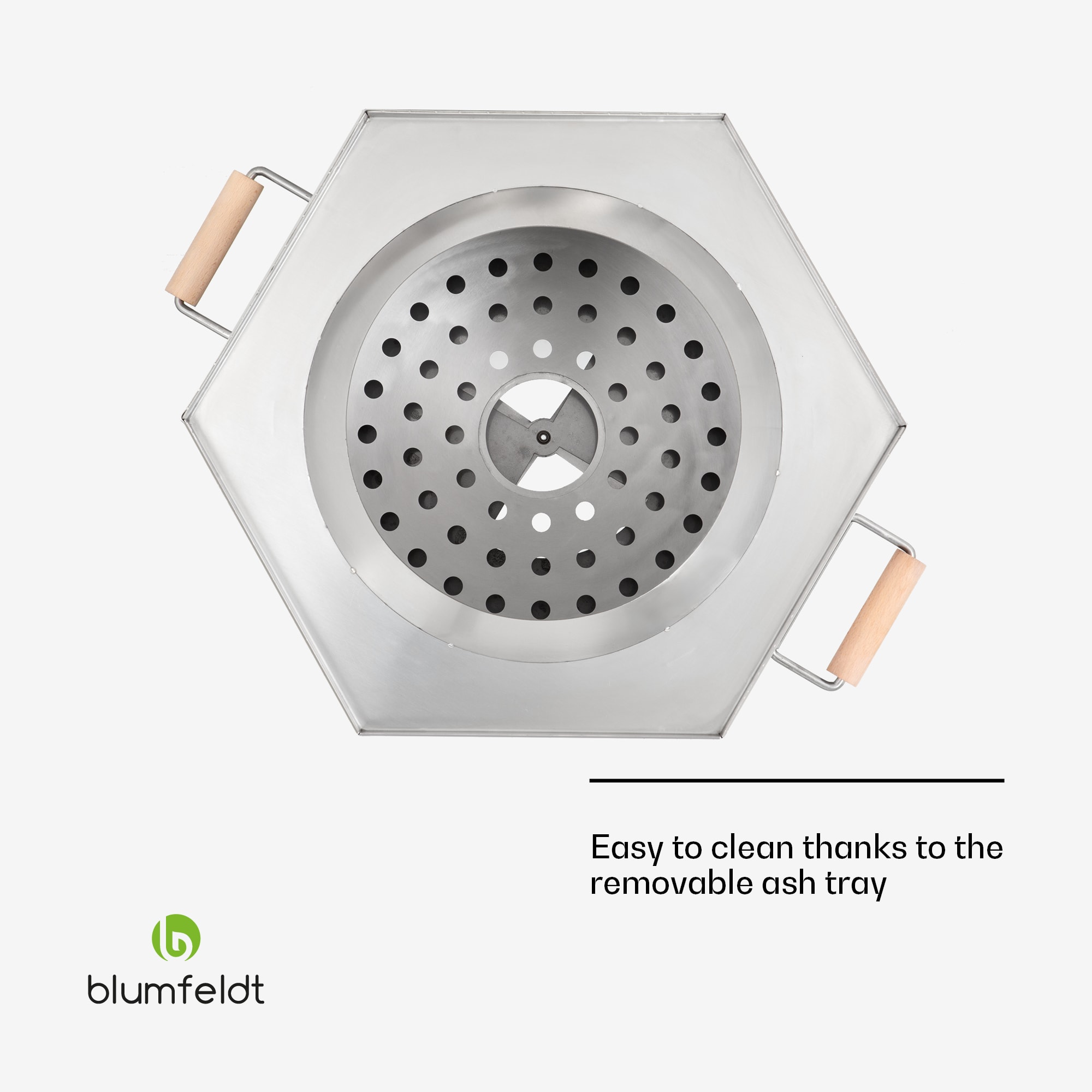 Blumfeldt Mojanda, kôš na oheň, bezdymový, robustný, kutáče, kryt proti dažďu – Obrázok 3