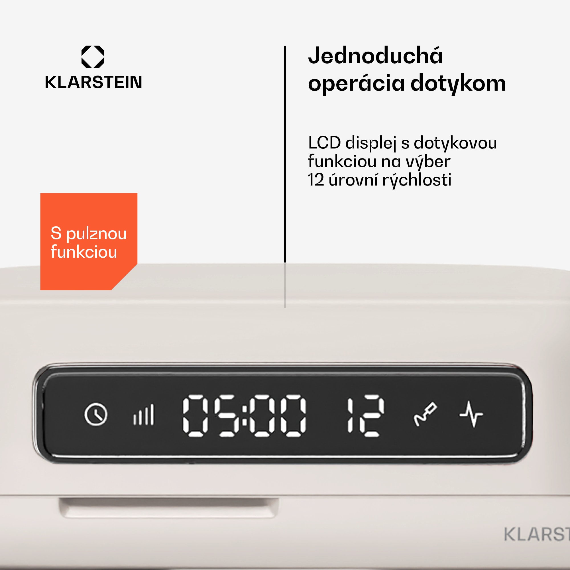 Klarstein Chiara kuchynský robot, 1600 W, 12 nastavení, misa z nehrdzavejúcej ocele, LCD displej, vrátane príslušenstva – Obrázok 4