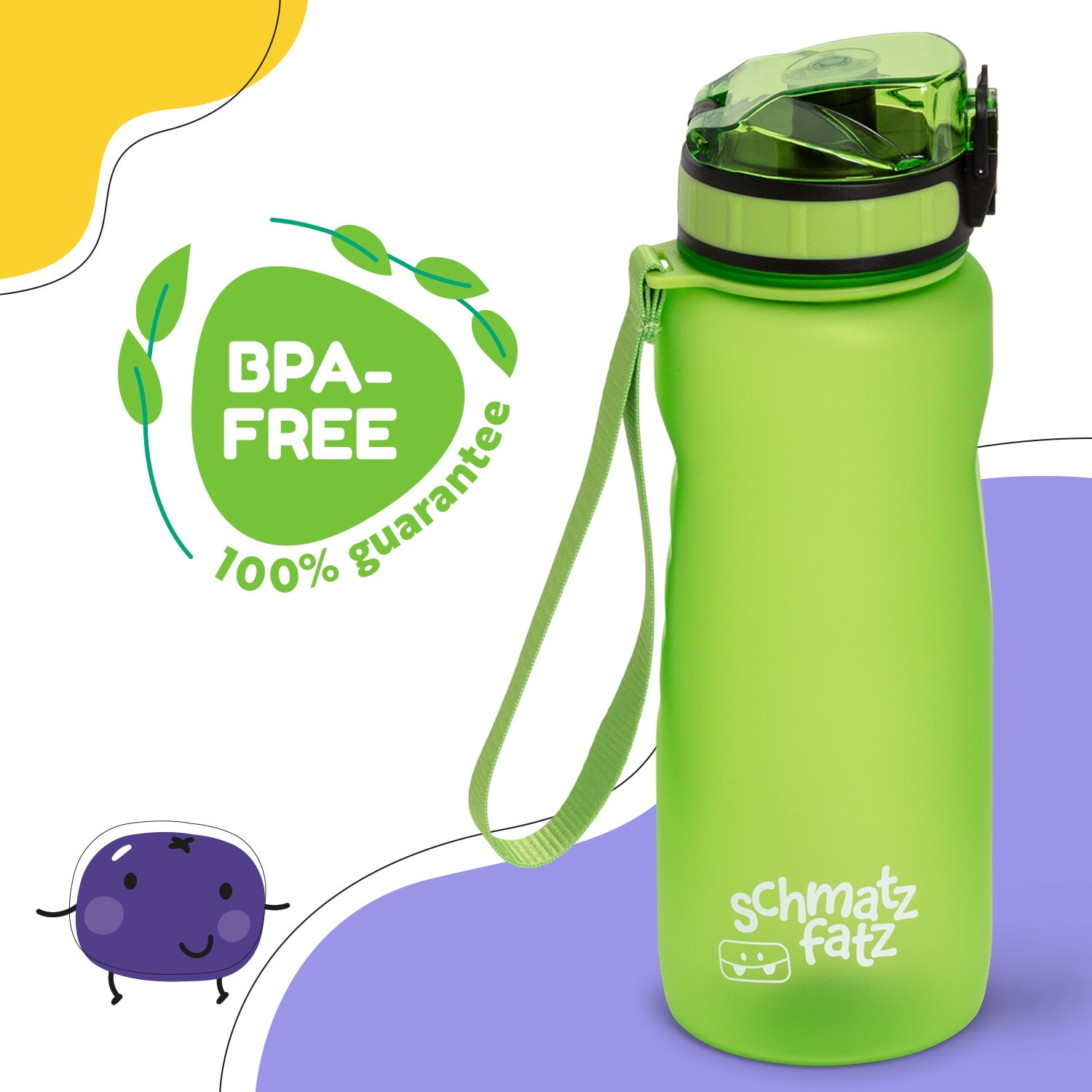 Klarstein Wakaba, fľaša na pitie, 800 ml, Tritan, BPA-free