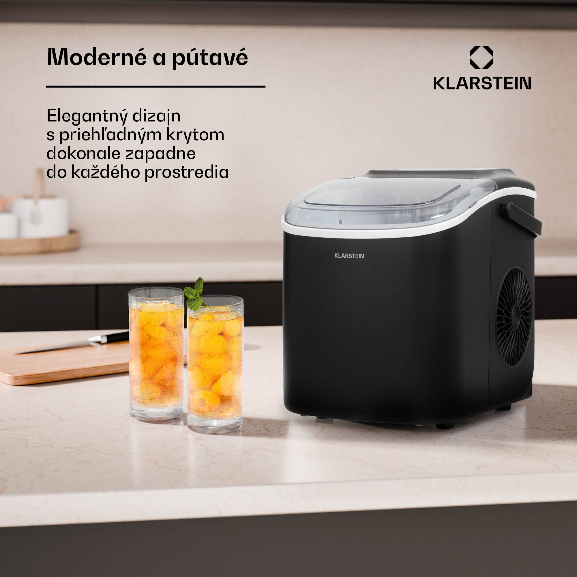 Klarstein Caldwell, výrobník ľadu, 12 kg/24 h, nádrž 1,3 l – Obrázok 4