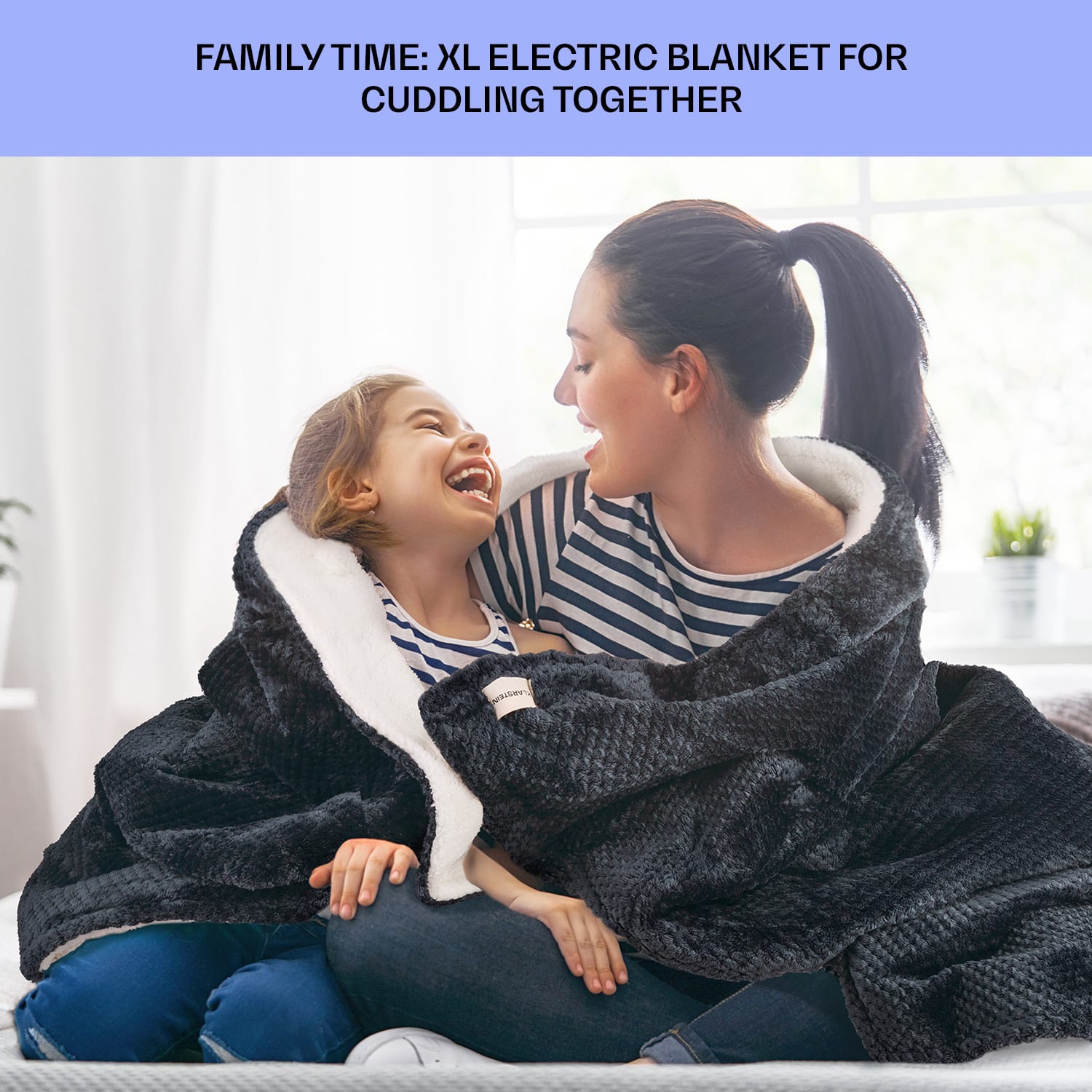 Klarstein DR Watson Deluxe XL, elektrická deka, 160 W, 9 úrovní ohrevu, 180 x 130 cm – Obrázok 3