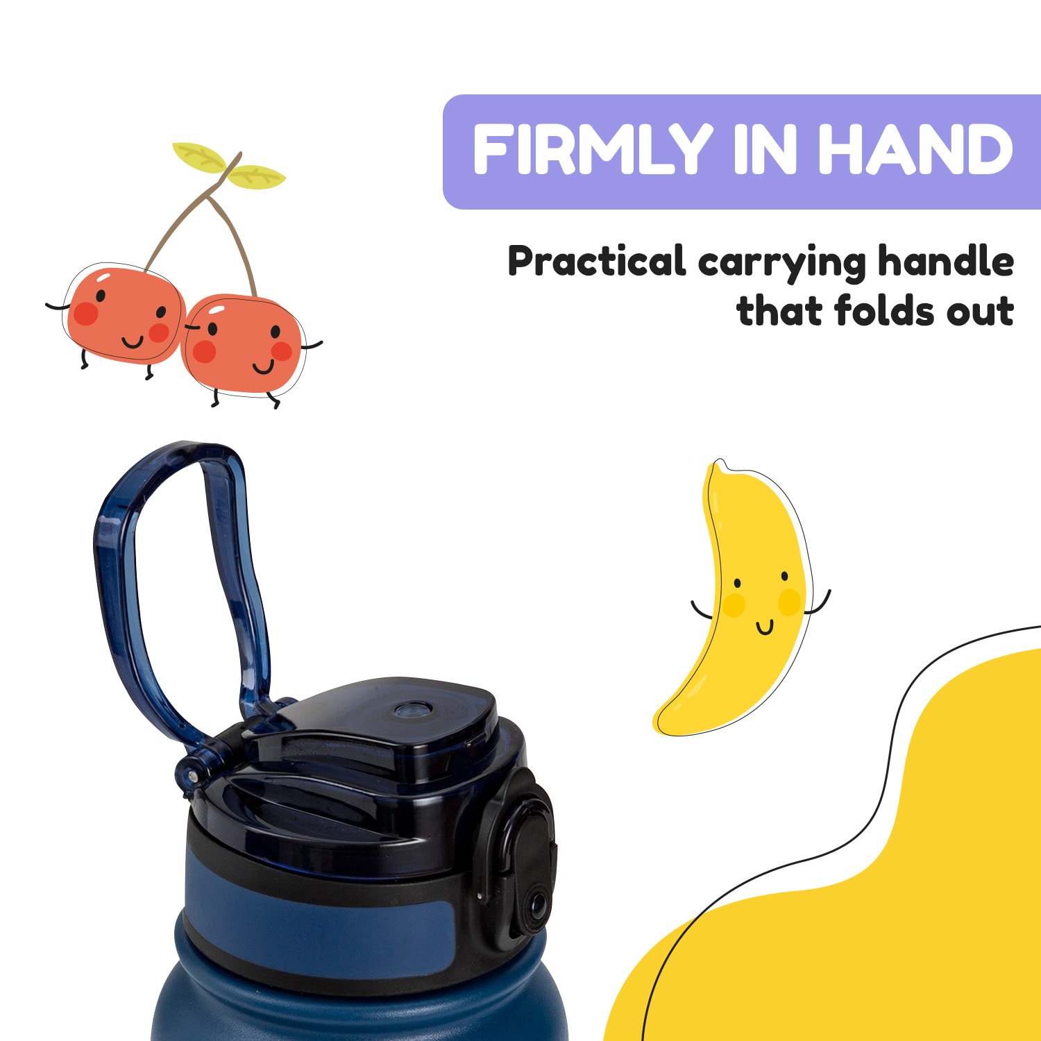 Klarstein Wakaba termoska 550 ml z nehrdzavejúcej ocele Tritan BPA-Free – Obrázok 5