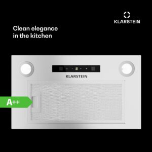 Klarstein Paolo 52 vstavaný Digestor 52 cm 439 m³/h LED Touch A++