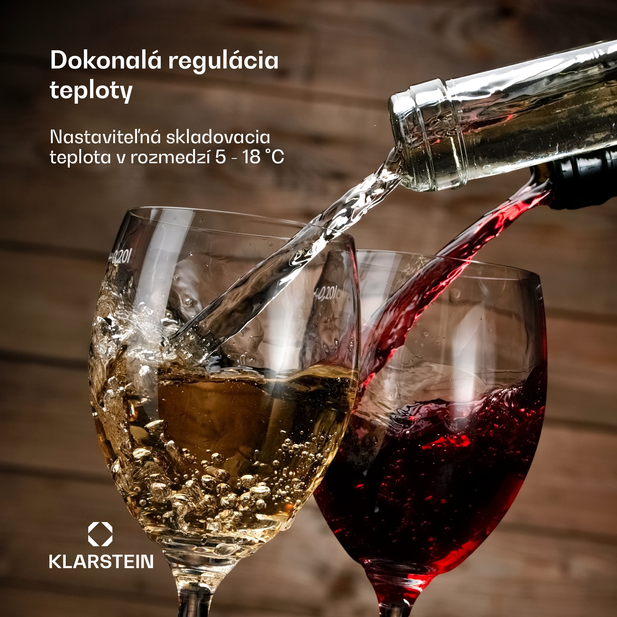 Klarstein Shiraz Premium Smart 24, chladnička na víno – Obrázok 2