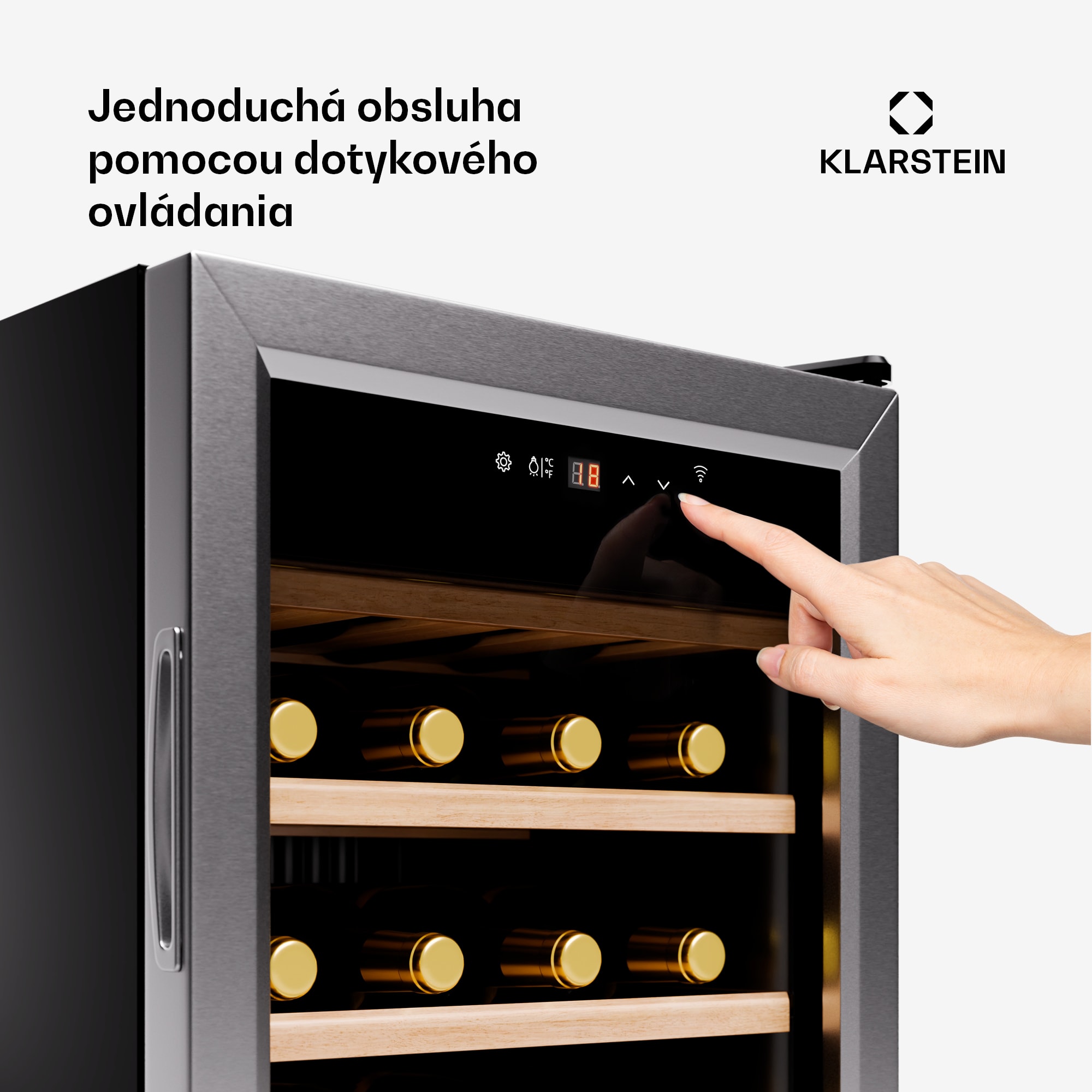 Klarstein Shiraz Premium Smart 24, chladnička na víno – Obrázok 4