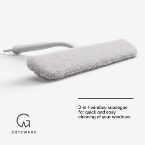 Blaze 2 v 1, stierka na okná, 28 cm, silikónová stierka, obal z mikrovlákna