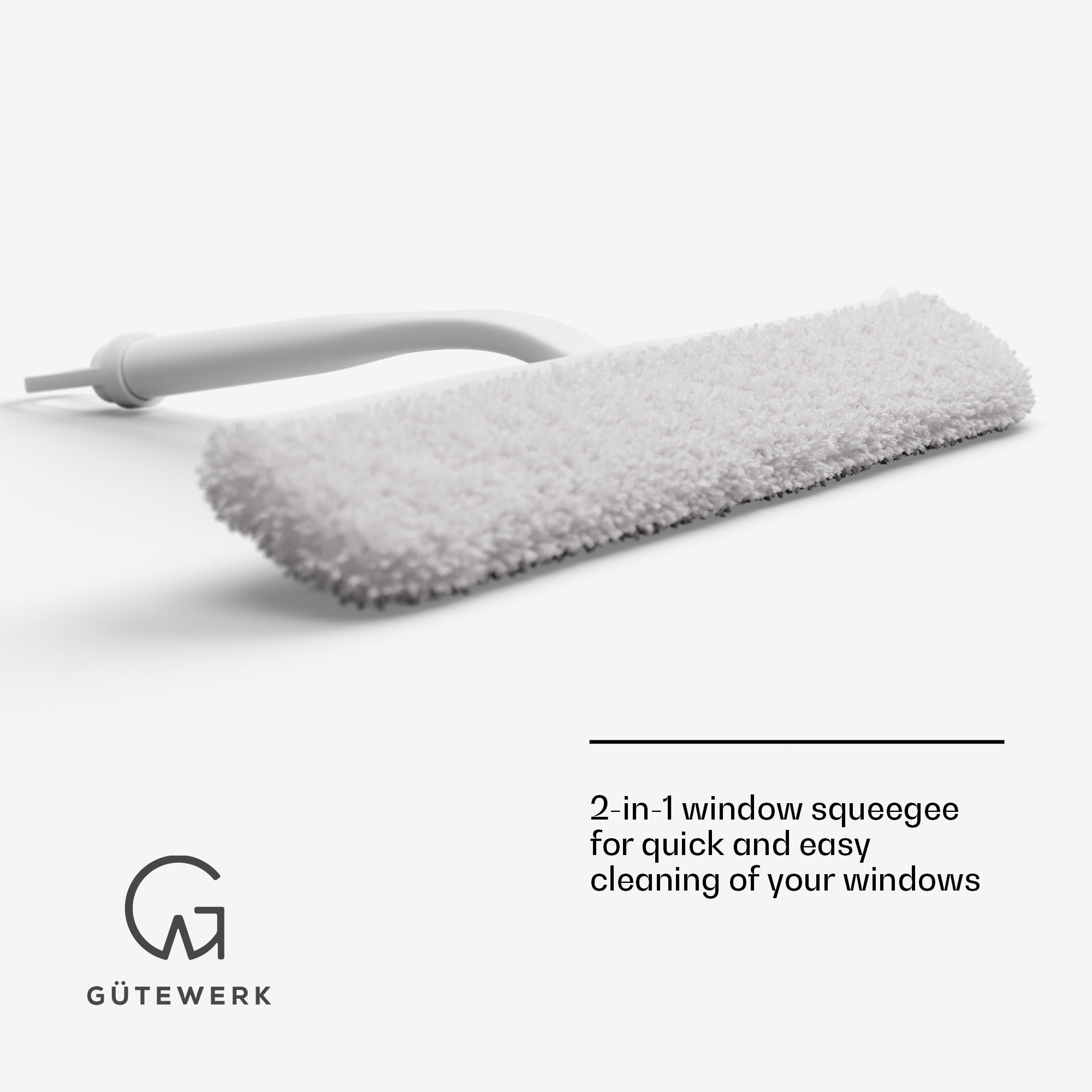 Blaze 2 v 1, stierka na okná, 28 cm, silikónová stierka, obal z mikrovlákna