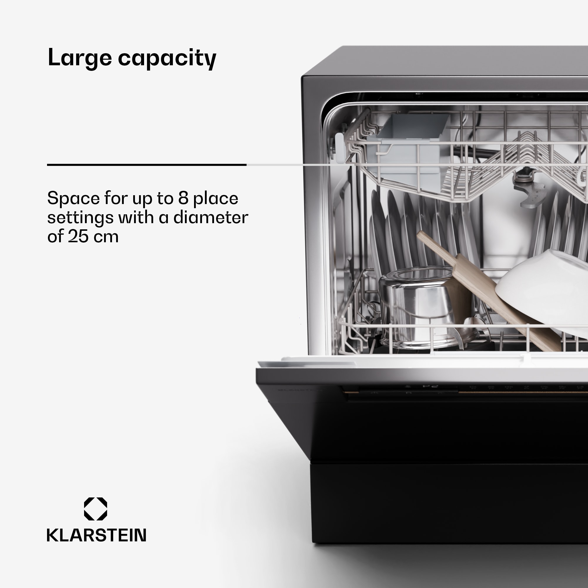 Klarstein Amazonia Eco 8, umývačka riadu