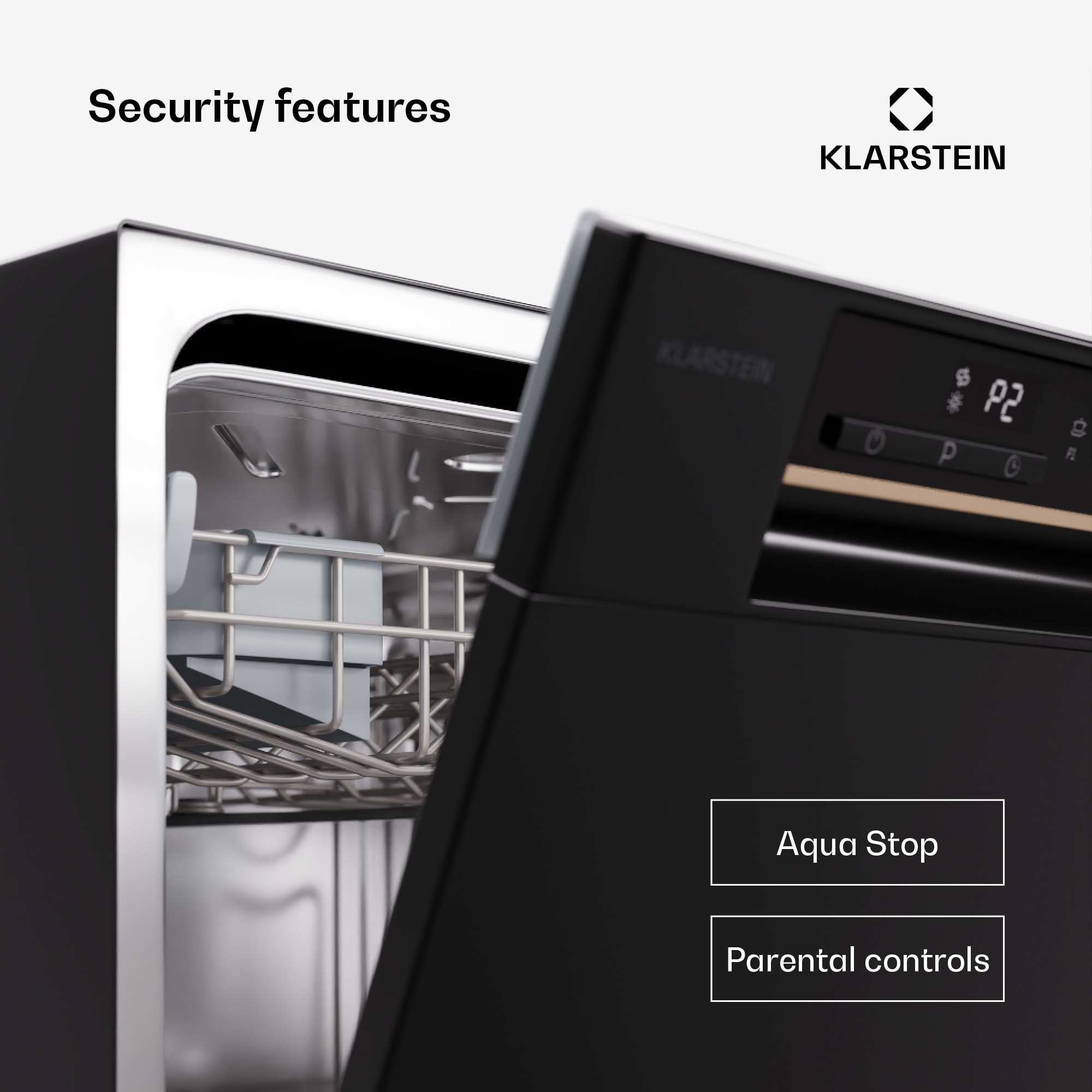 Klarstein Amazonia Eco 8, umývačka riadu – Obrázok 4