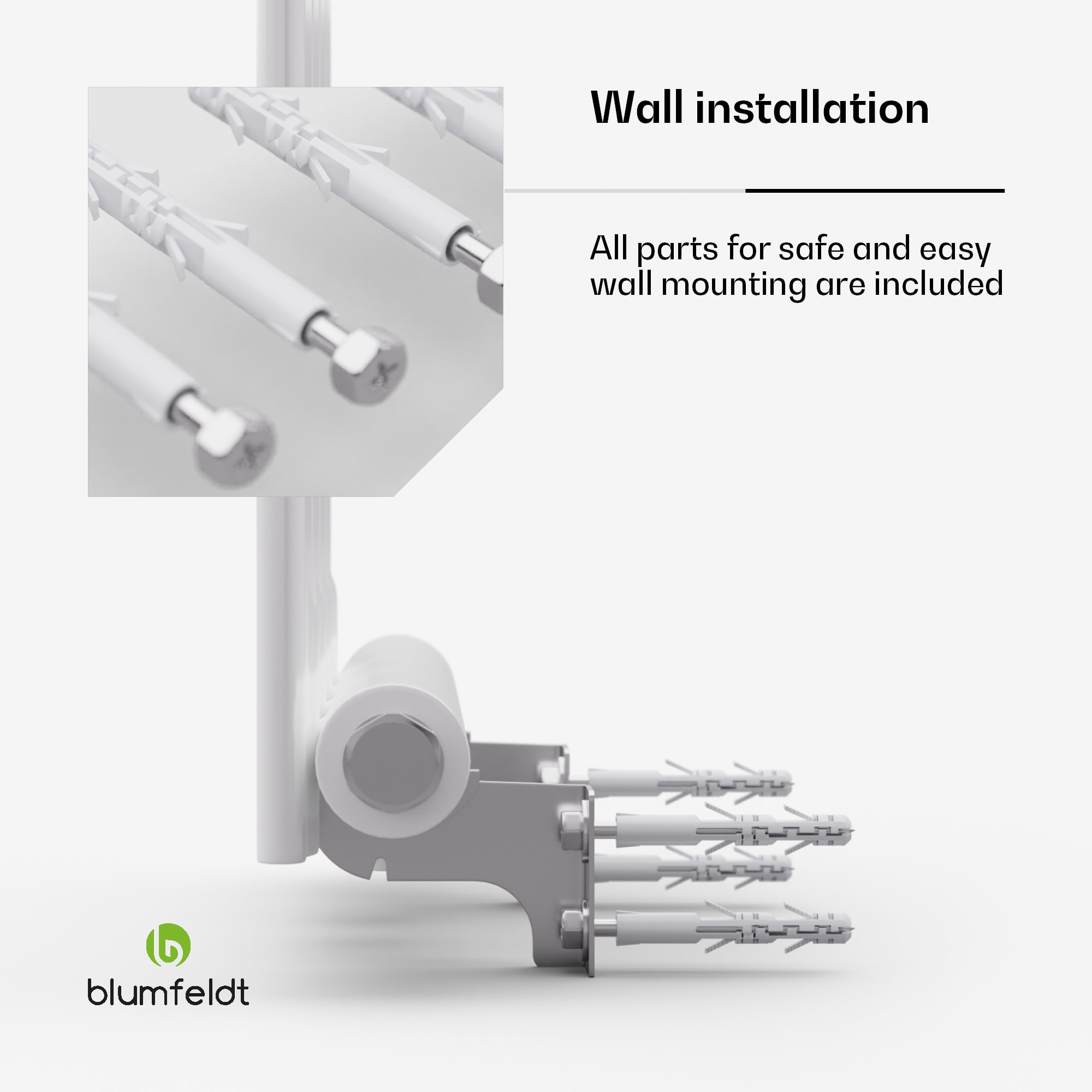Blumfeldt Ontario, radiátor, 30 x 120, pripojenie 1/2", inštalácia na stenu, 733 W – Obrázok 3