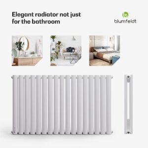 Blumfeldt Tallheo, 100 x 60, radiátor, rúrkový radiátor, 1445 W, teplá voda, 1/2