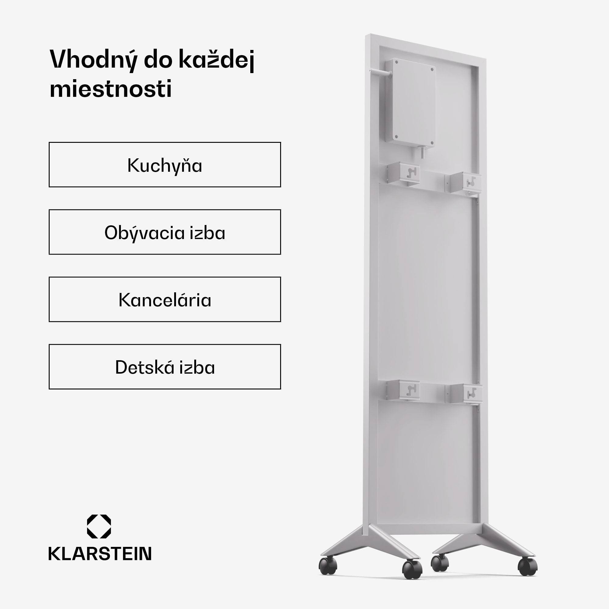 Klarstein Wonderwall Smart Bornholm, infražiarič, 30 x 100 cm, 320 W, aplikácia – Obrázok 5