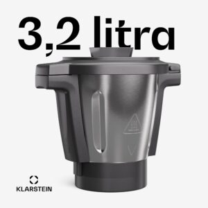 Klarstein Mixovacia nádoba, pre roboty Aria Smart, 3,2 l, príslušenstvo, nepriľnavý keramický povrch