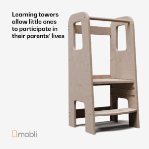 Mobli Ully Montessori, učebná veža, MDF, 40,5 x 86 x 38 cm, výškovo nastaviteľná