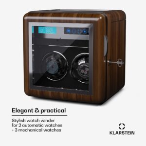 Klarstein Valmont 2+3, naťahovač hodiniek, na 2 hodinky