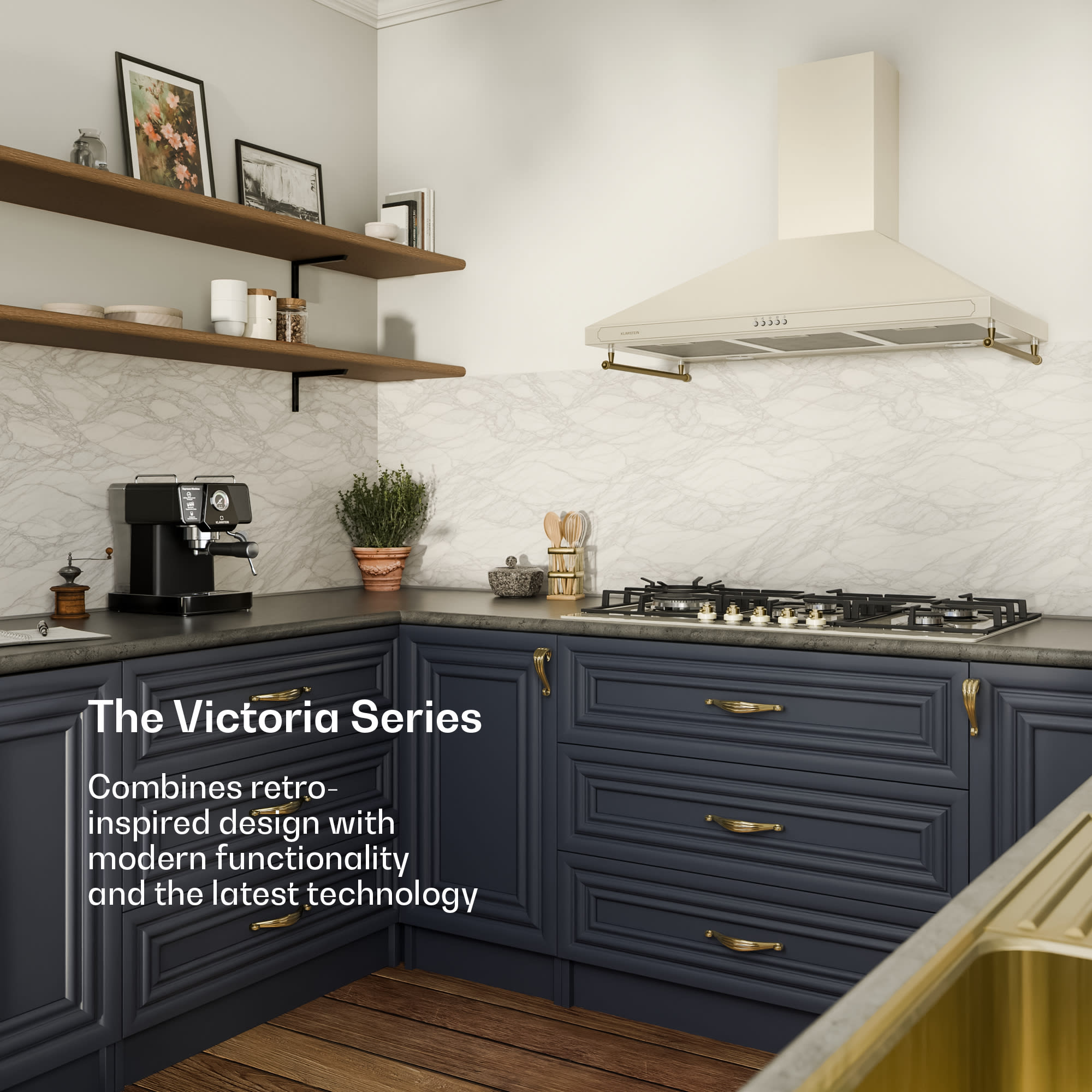 Klarstein Victoria Chef Edition, plynová varná doska, 5 zón