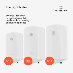 Klarstein ENDURAHEAT MAX 30, bojler, 30 litrov