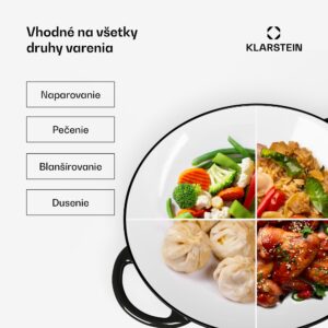 Klarstein Jersey Wok - čierny