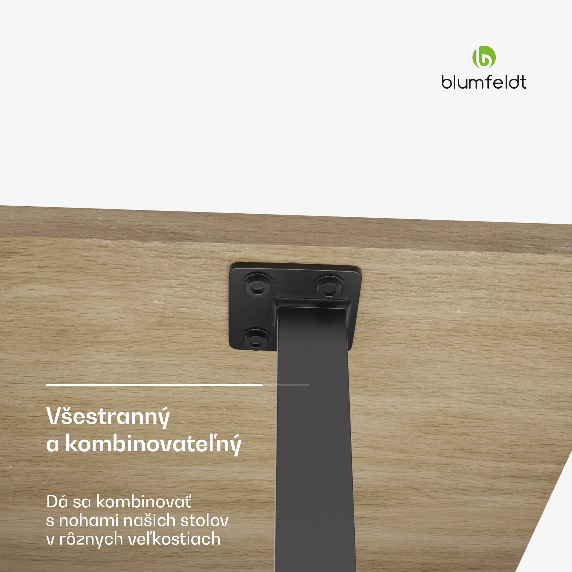 Blumfeldt Bearsdon stolová doska 120 x 80 cm do kuchyne a jedálne, Robustná vrstvená drevotrieska – Obrázok 3