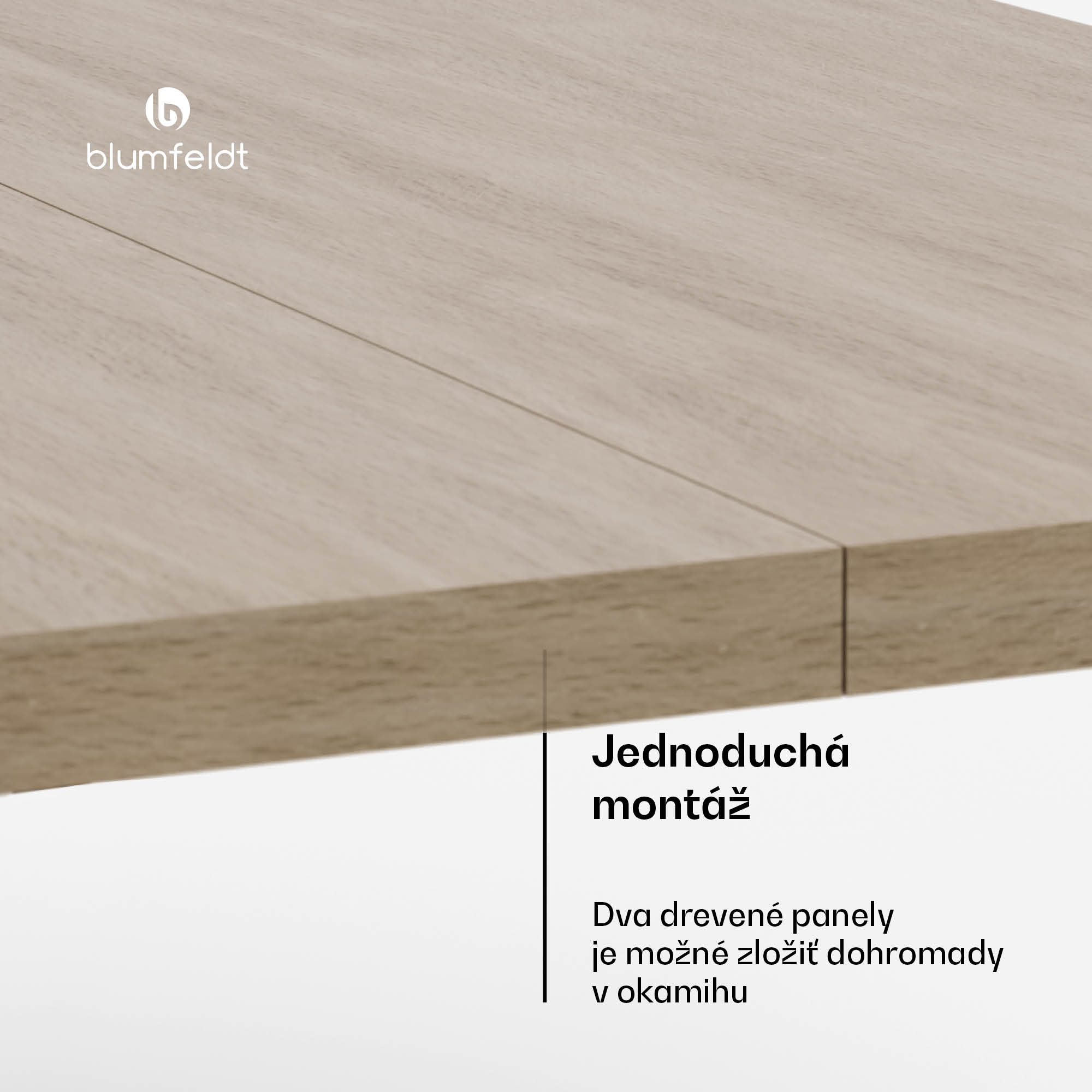Blumfeldt Bearsdon stolová doska 200 x 100 cm pre kuchyňu a jedáleň, Robustná laminátová doska – Obrázok 4