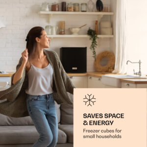 Klarstein Garfield, mraznička, mraziaci box, 35 l, 65 W, 4-hviezdičková, 2 úrovne