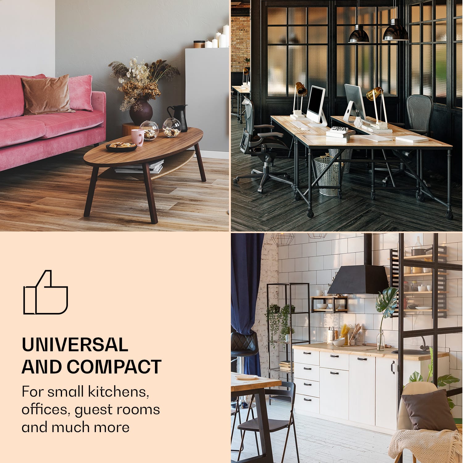 Klarstein Audrey, retro chladnička, 70 l, 3 police, 2 priehradky vo dverách, vnútorné osvetlenie – Obrázok 4