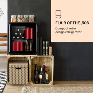 Klarstein PopLife, chladnička na nápoje, chladnička, 0-10°C, retro dizajn