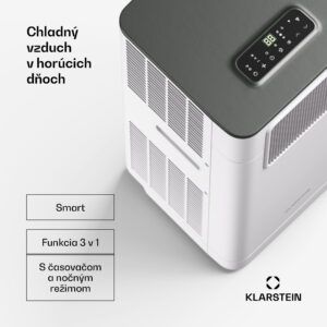 Klarstein Breeze Box 9K Smart PAC klimatizácia, Režim 3 v 1, Inteligentné ovládanie, do 32 m², 24h časovač, mobilná