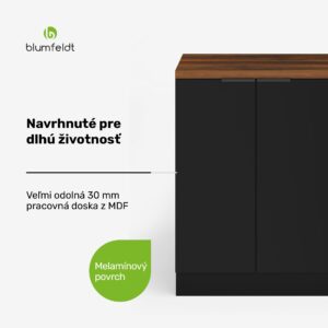 Blumfeldt WoodVista policový regál, Praktické usporiadanie políc, Ľahko udržiavateľné materiály, úložný priestor