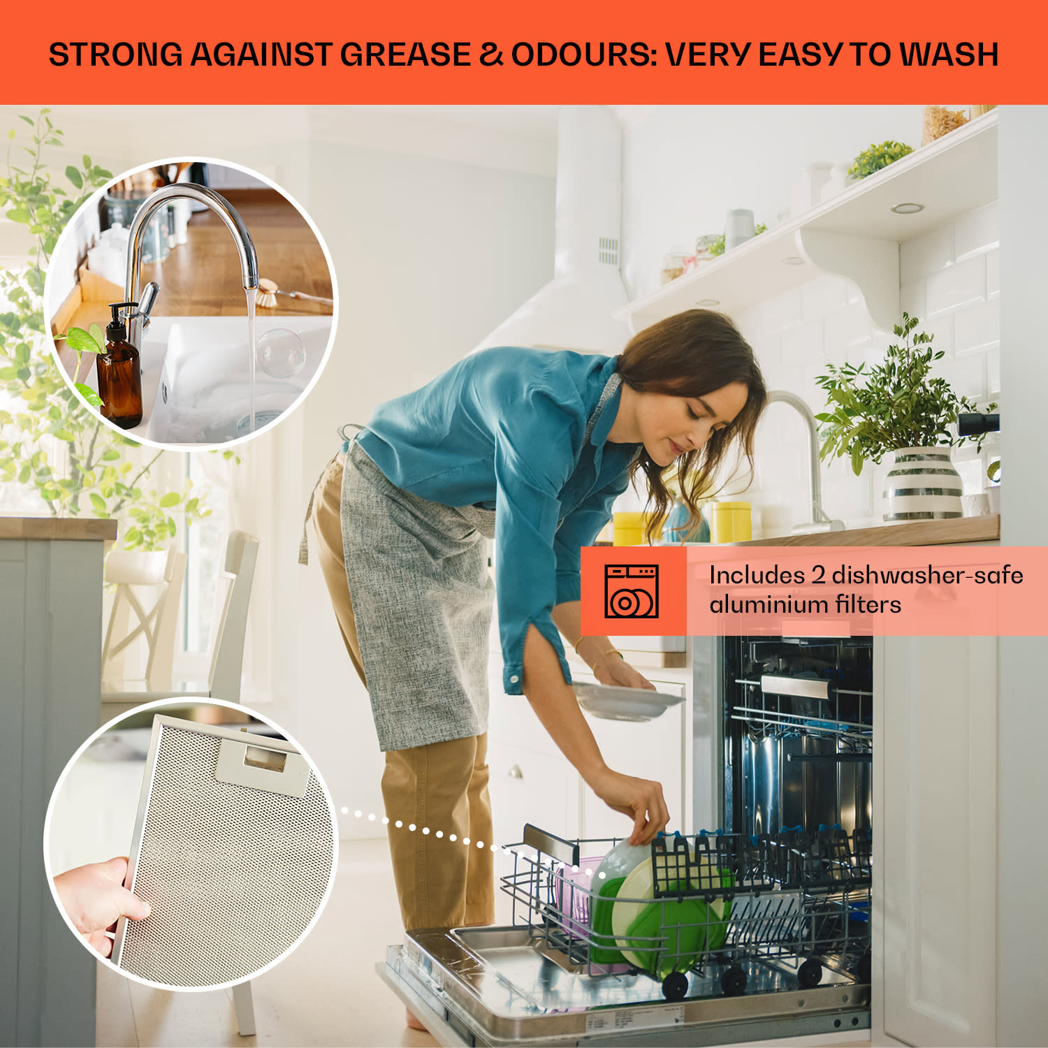 Klarstein Royal Flush Eco digestor 60 cm 576 m³/h A++ – Obrázok 5