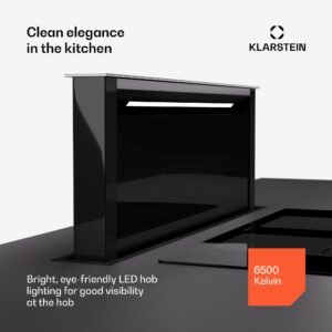 Klarstein Royal Flush Eco 75 digestor 75 cm 650 m³/h EEK A++