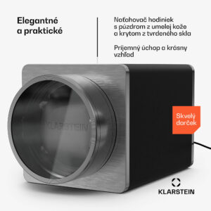 Klarstein TimeSync naťahovač hodiniek, 1 hodinky, 5 režimov, 3 smery, vegánsky, univerzálna veľkosť, tichý