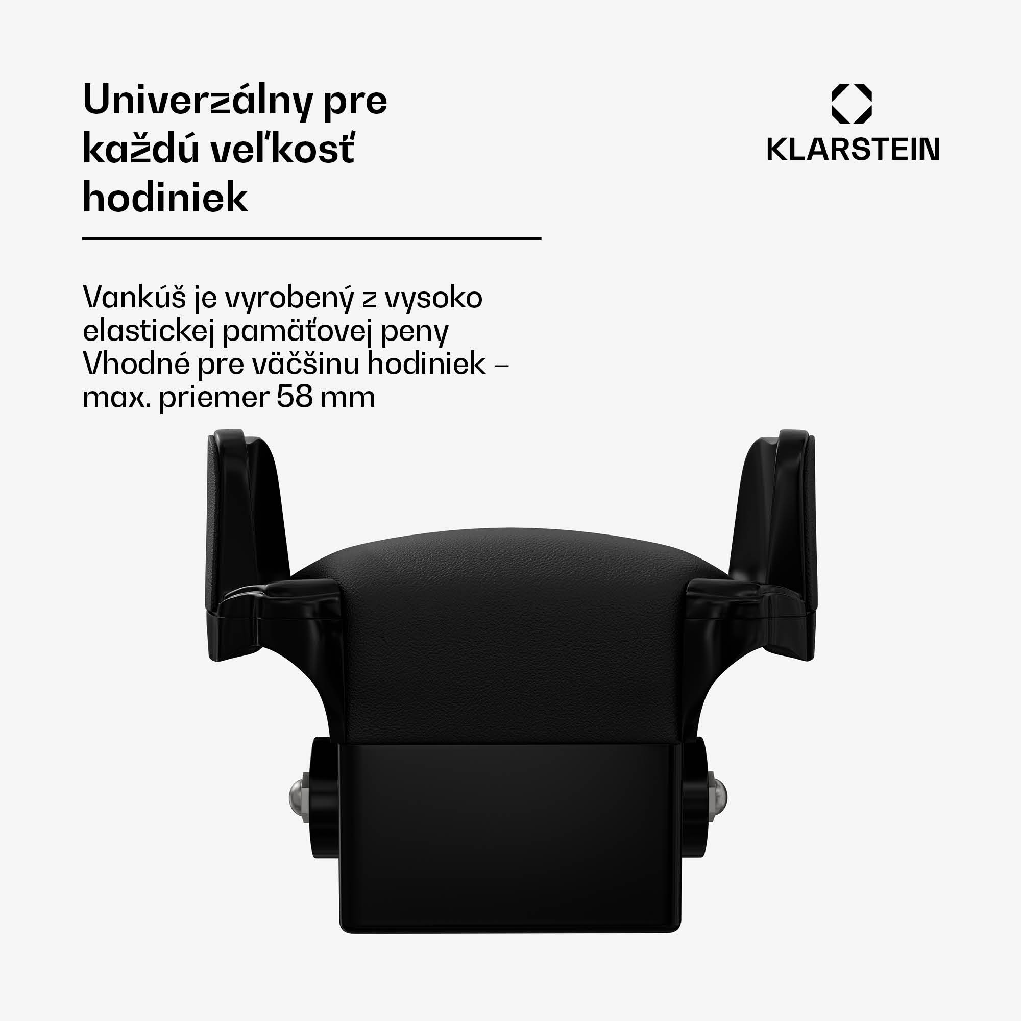 Klarstein TimeSync naťahovač hodiniek, 1 hodinky, 5 režimov, 3 smery, vegánsky, univerzálna veľkosť, tichý – Obrázok 3