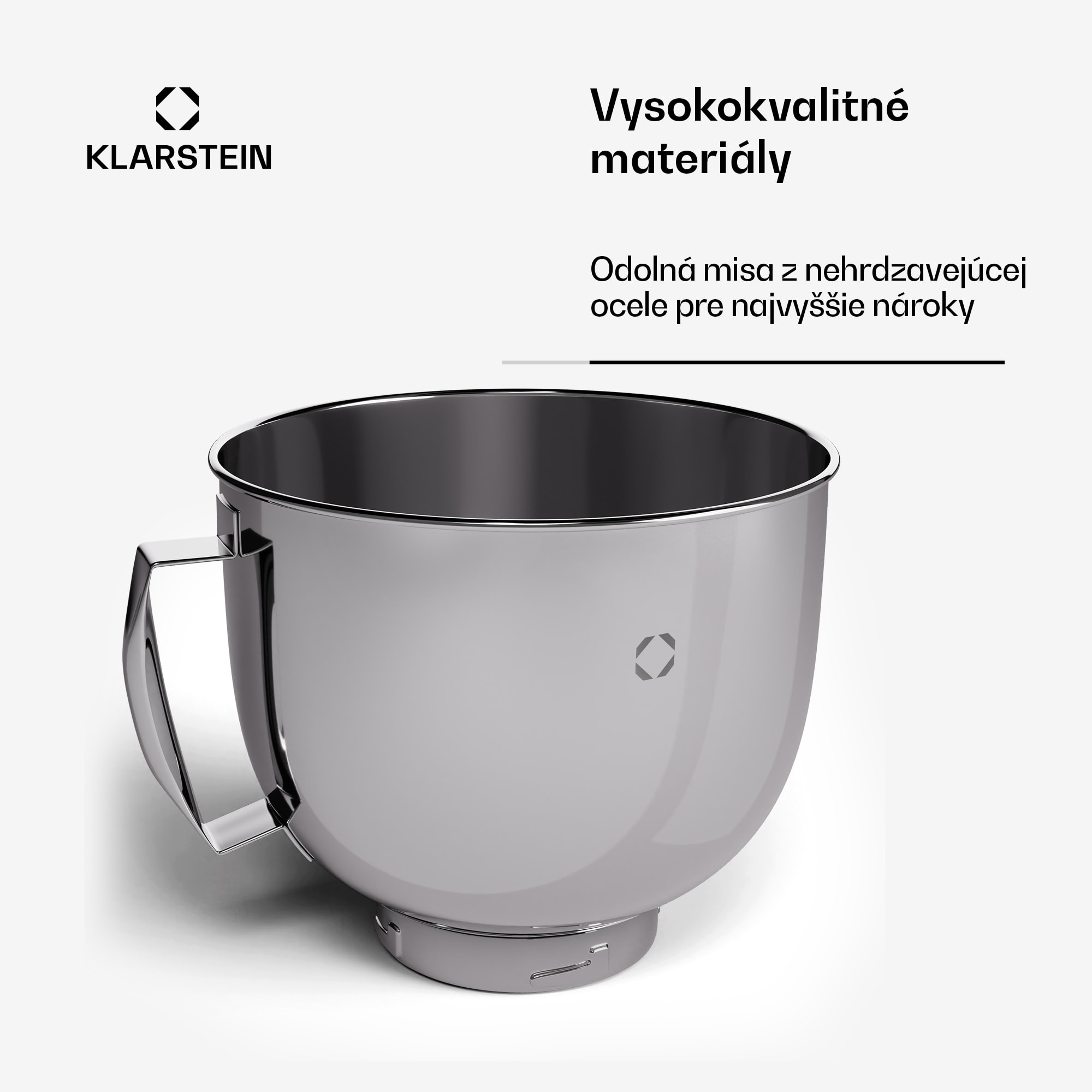 Klarstein Chiara misa z nehrdzavejúcej ocele, 5 l, vhodná do umývačky riadu, ergonomická rukoväť, kompatibilná, nehrdzavejúca – Obrázok 4