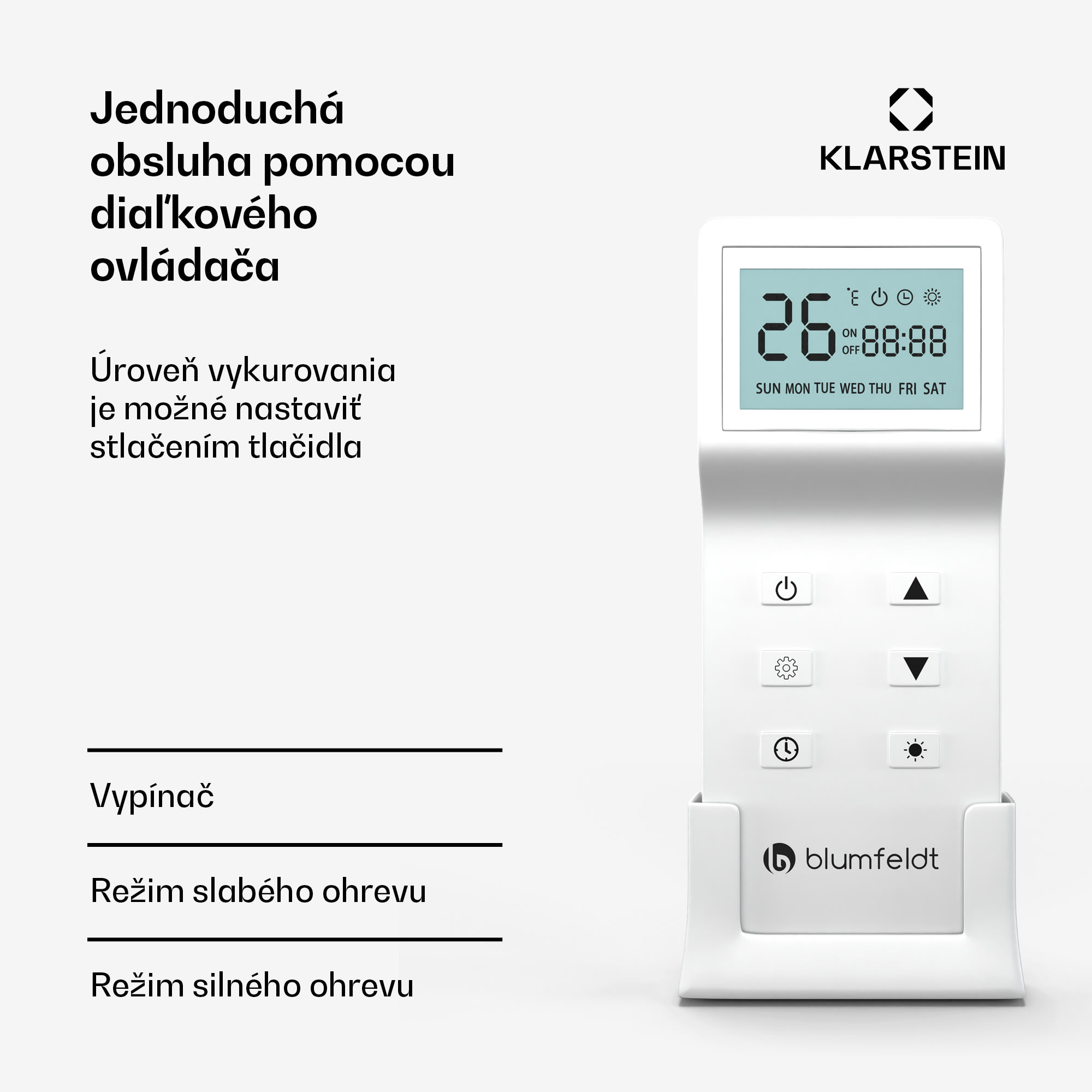 Blumfeldt Cosmic Beam infračervený nástenný ohrievač, pre exteriér, 5 až 50 stupňov, IP44, do 30 m² – Obrázok 3