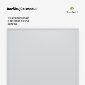 Blumfeldt RadiantSmart IR Heater, Infračervený ohrievač, Posilňovacia jednotka, IP44