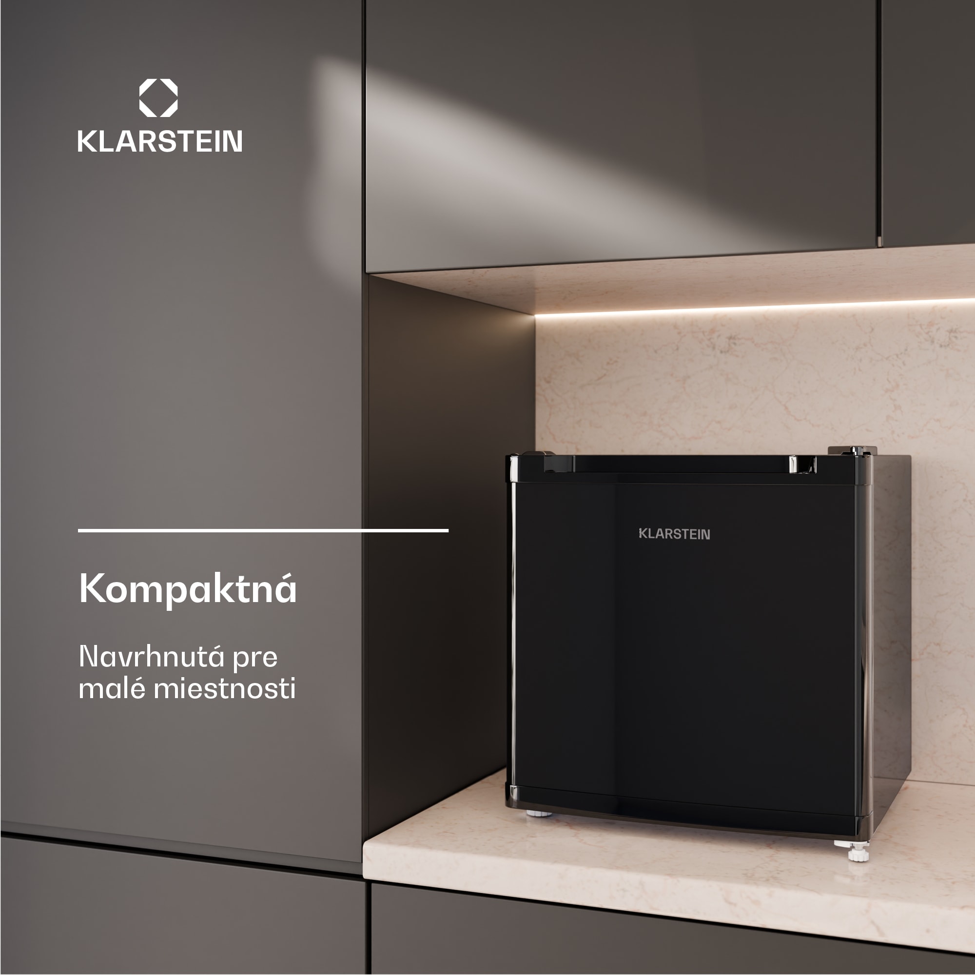 Klarstein Irene chladnička a mraznička, kompaktná, mraznička a chladnička v jednom, úsporná – Obrázok 2