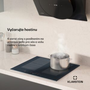 Klarstein Delicatessa 60 Flex vstavaná indukčná varná doska, 7000 W, Flexi zóna, Booster, Indukcia