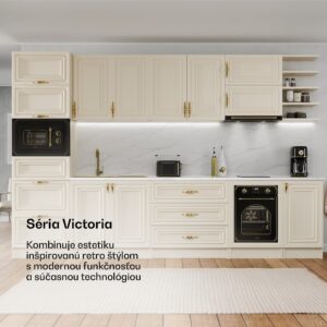 Klarstein Victoria vstavaná rúra 45 cm 49 l čierna