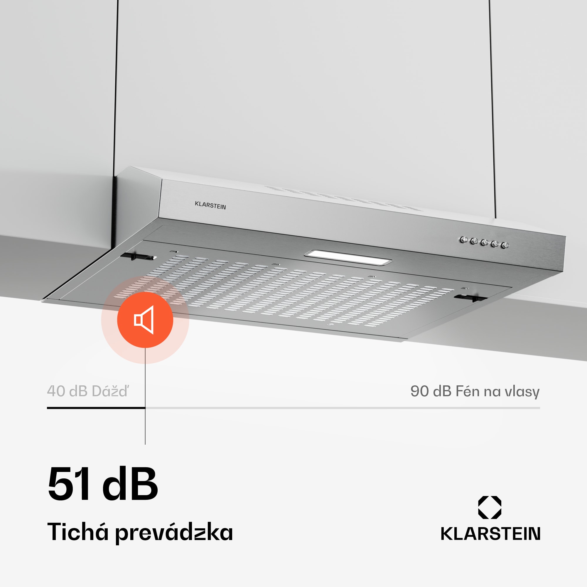 Klarstein SlimVent 60 Silver digestor – Obrázok 4