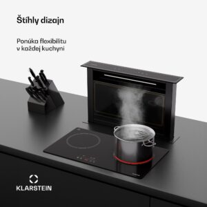 Klarstein CeramEase Slim VTC varná doska, sklokeramika, 2 varné platne, 4 kW, dotyková, časovač