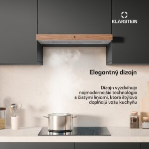 Klarstein ZenFusion digestor, prietok vzduchu 400 m³/h, EEK A, odsávanie/recirkulácia, 3 úrovne, tichý