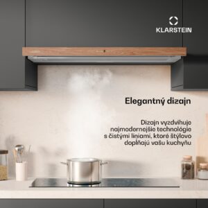 Klarstein ZenFusion digestor, prietok vzduchu 400 m³/h, EEK A, odsávanie/recirkulácia, 3 úrovne, tichý