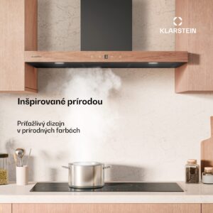 Klarstein ZenFusion T digestor, 881,6 m³/h, A++, 210 W DC, 47 dB, odsávanie/recirkulácia