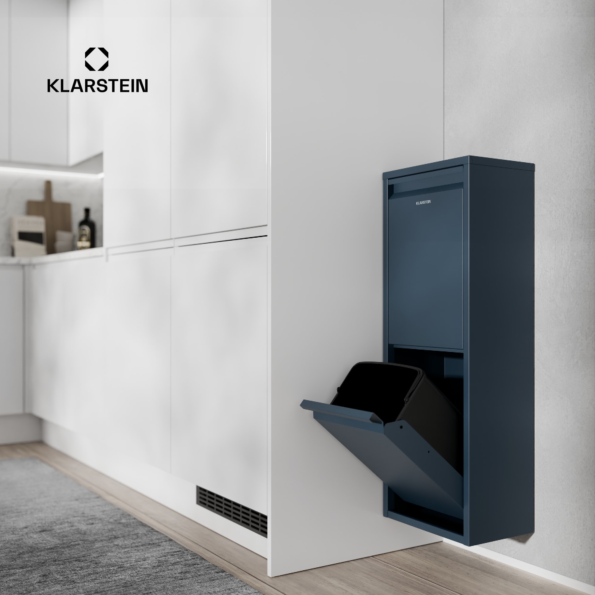 Klarstein Ordnungshüter 2 kôš na kuchynský odpad 36 L – Obrázok 4