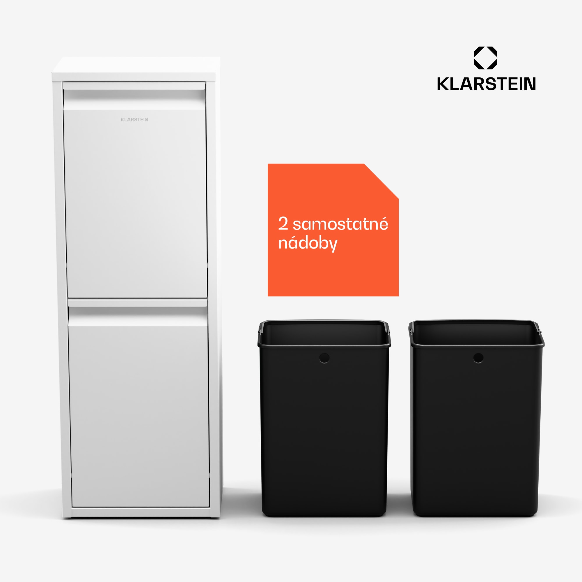 Klarstein Ordnungshüter 2 kôš na kuchynský odpad 36 L