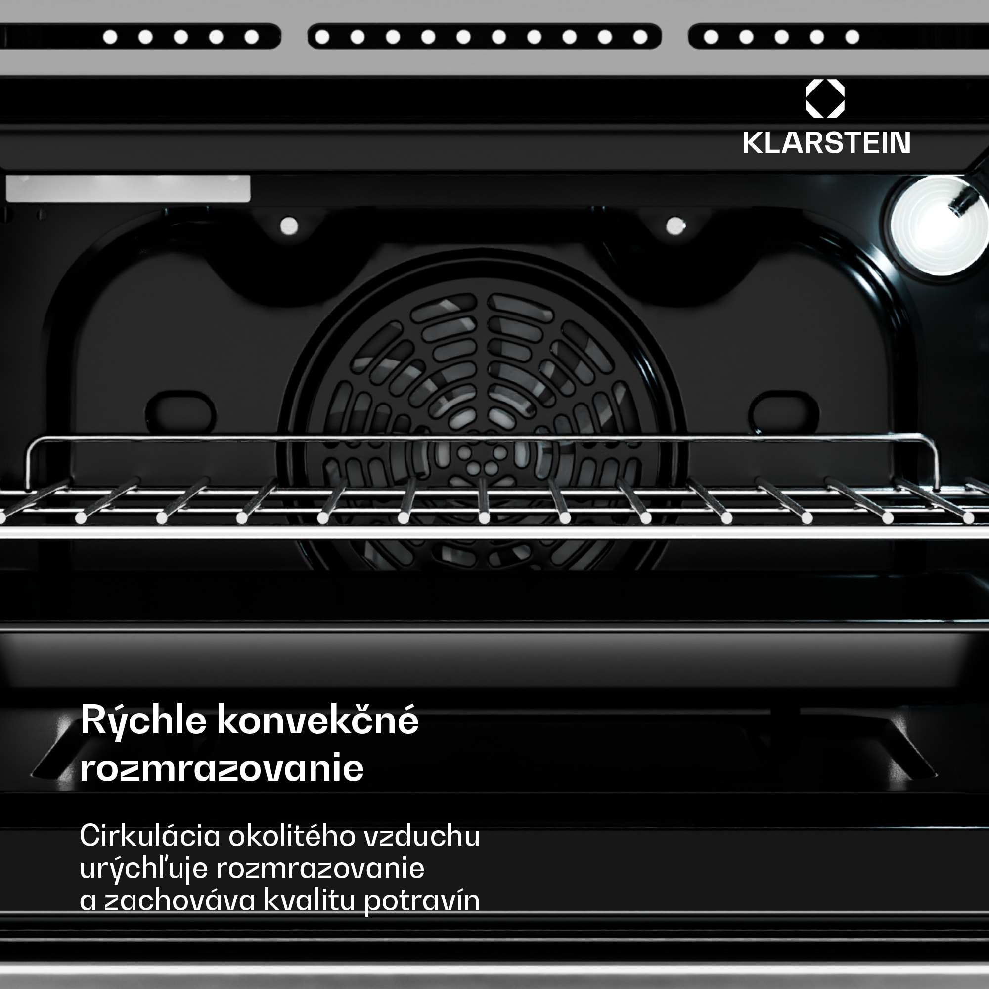 Klarstein SpaceSmart Kompaktná vstavaná rúra – Obrázok 5